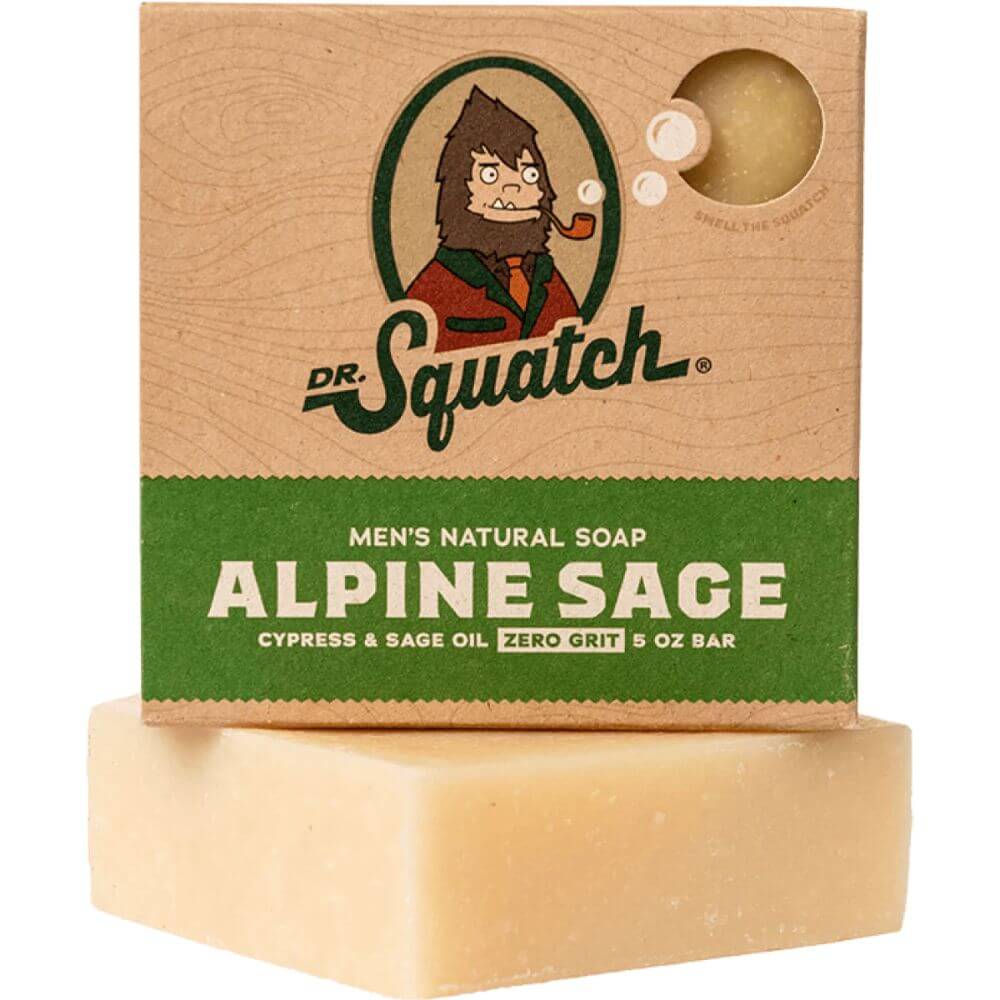 Dr. Squatch Gold Moss Bar Soap