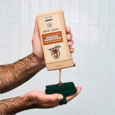 14 oz Wood Barrel Bourbon Exfoliating Body Wash