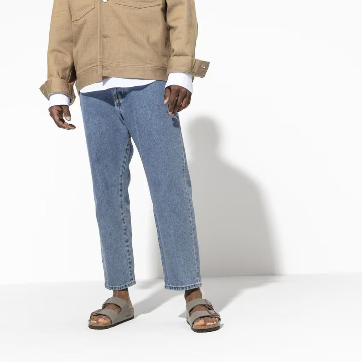 Arizona Birkibuc - Stone  (Narrow Fit)