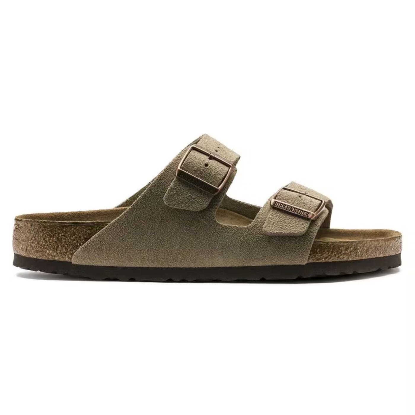 Arizona Soft Footbed | Suede Leather - Taupe (Regular Fit)