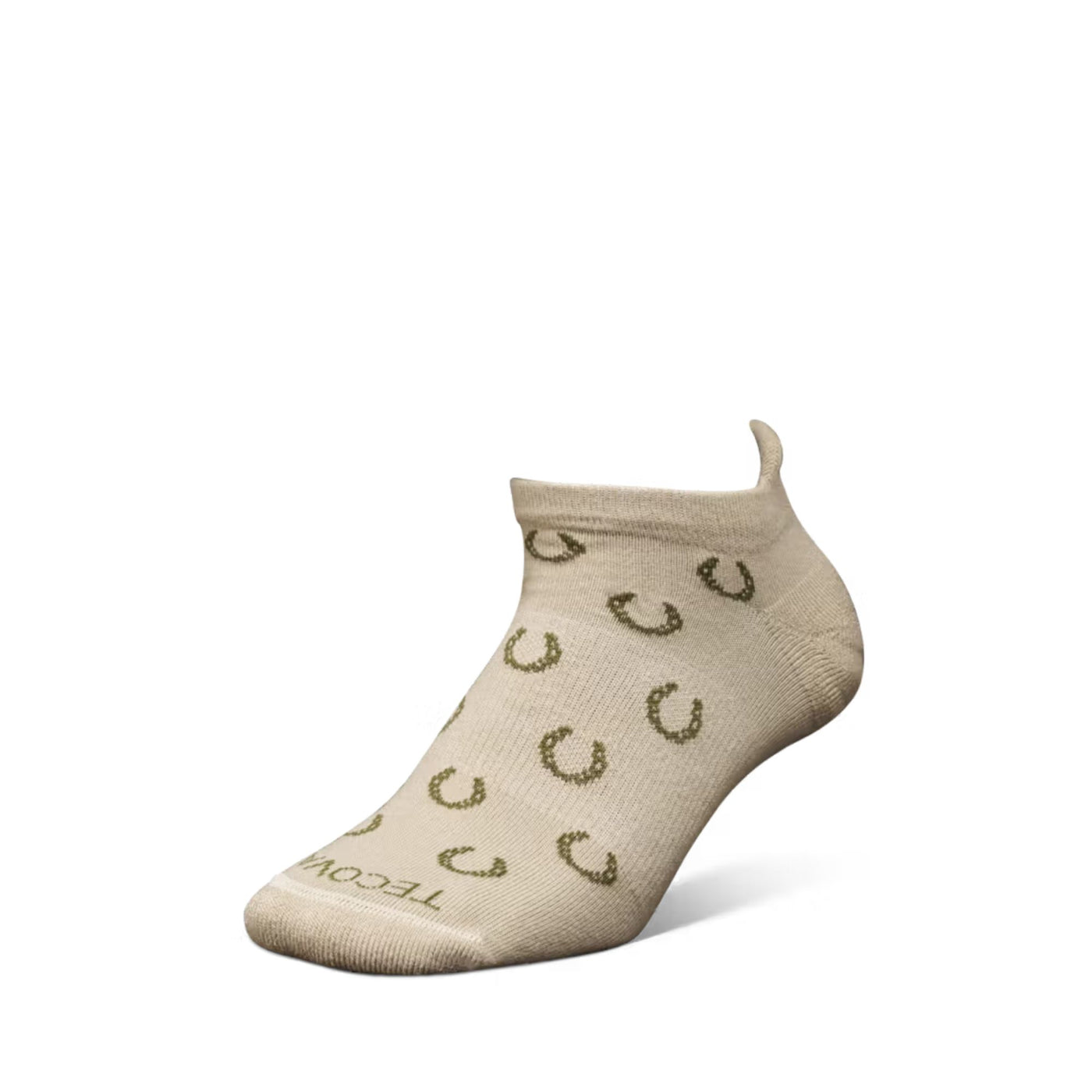 Horseshoe Ankle Sock (2-Pack) | Green / Sand
