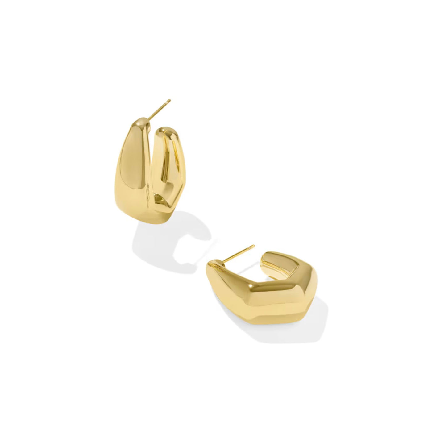 Kaia Gold Small Hoop Earrings in Gold