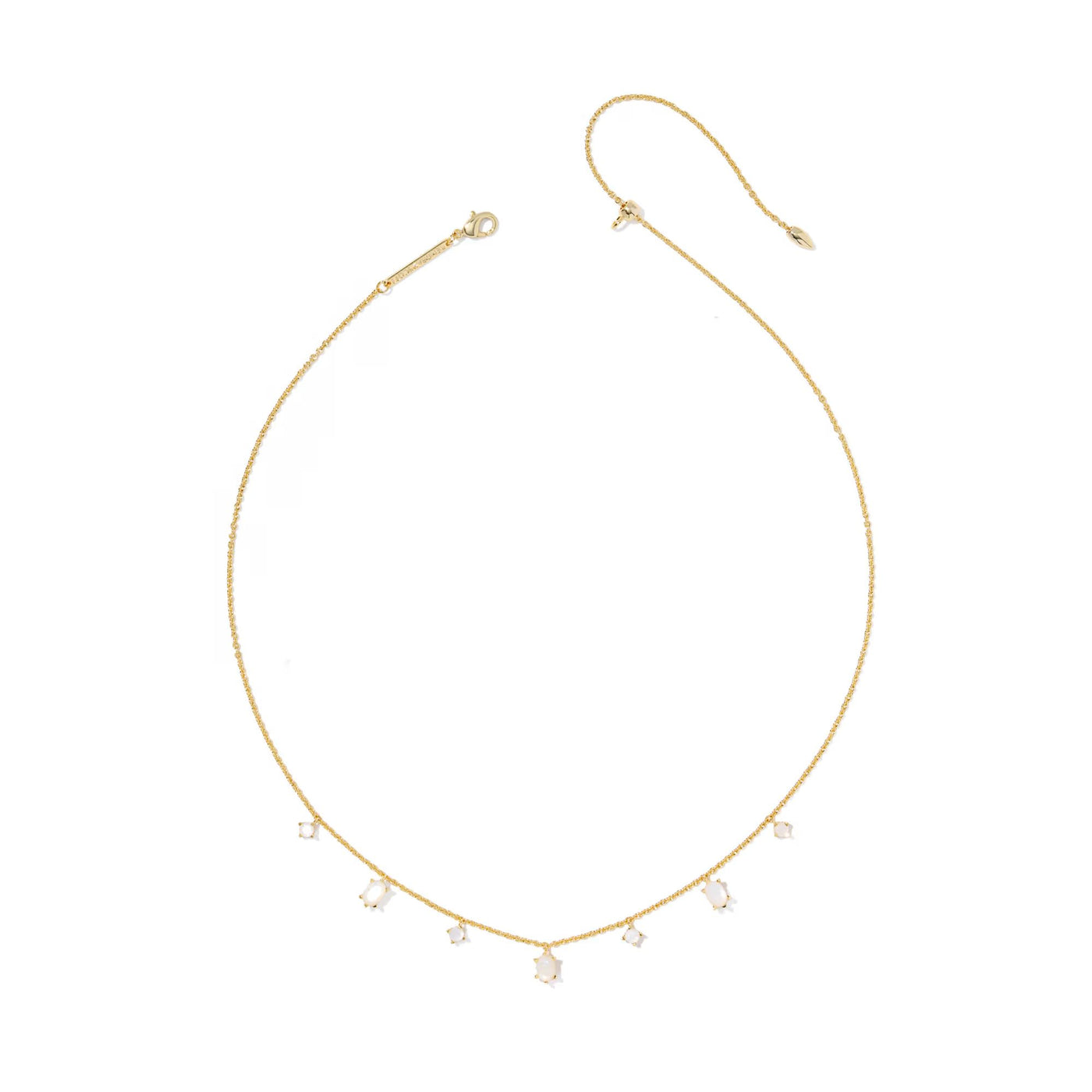 Cailin June Delicate Strand Necklace in Ivory Mother-of-Pearl