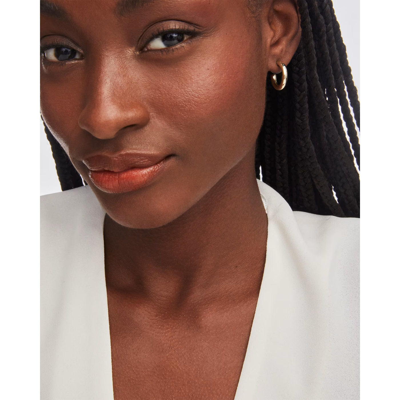 Colette Huggie Earrings in Gold