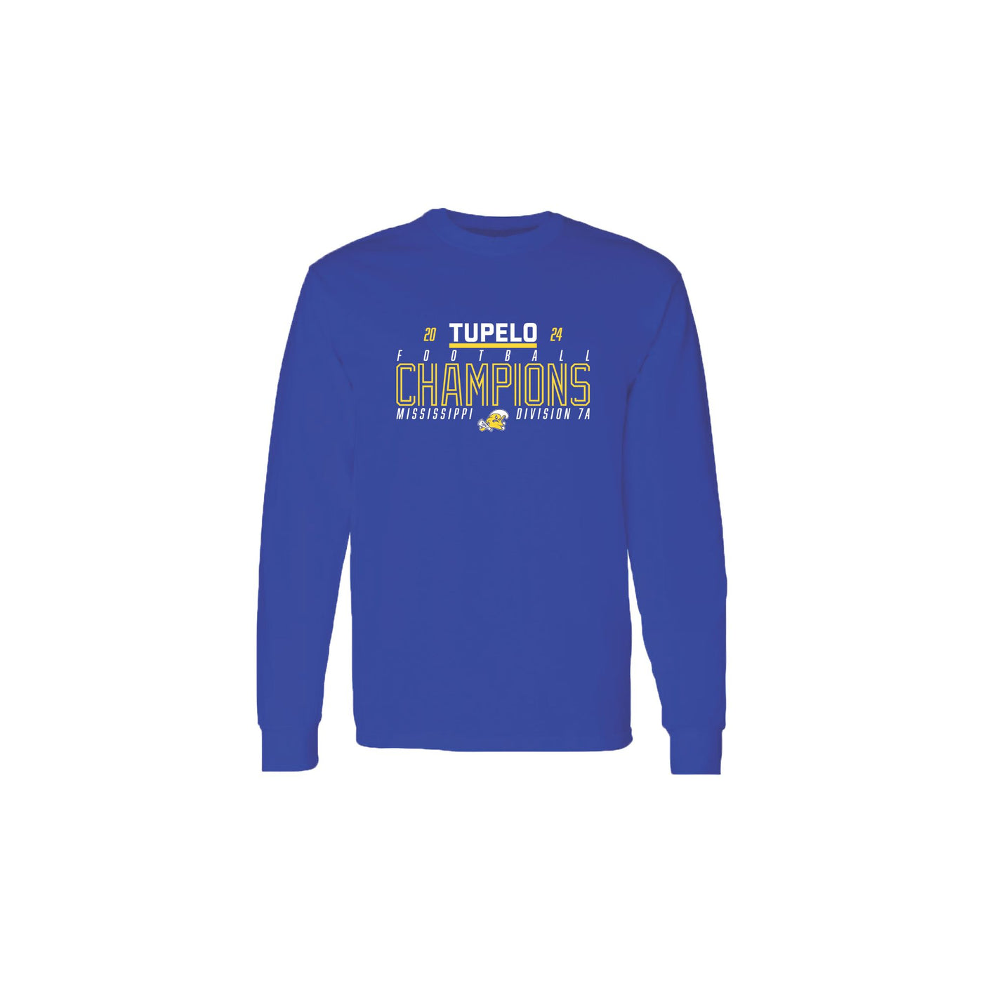 Limited Edition Tupelo High School State Championship Youth Long Sleeve T-Shirt