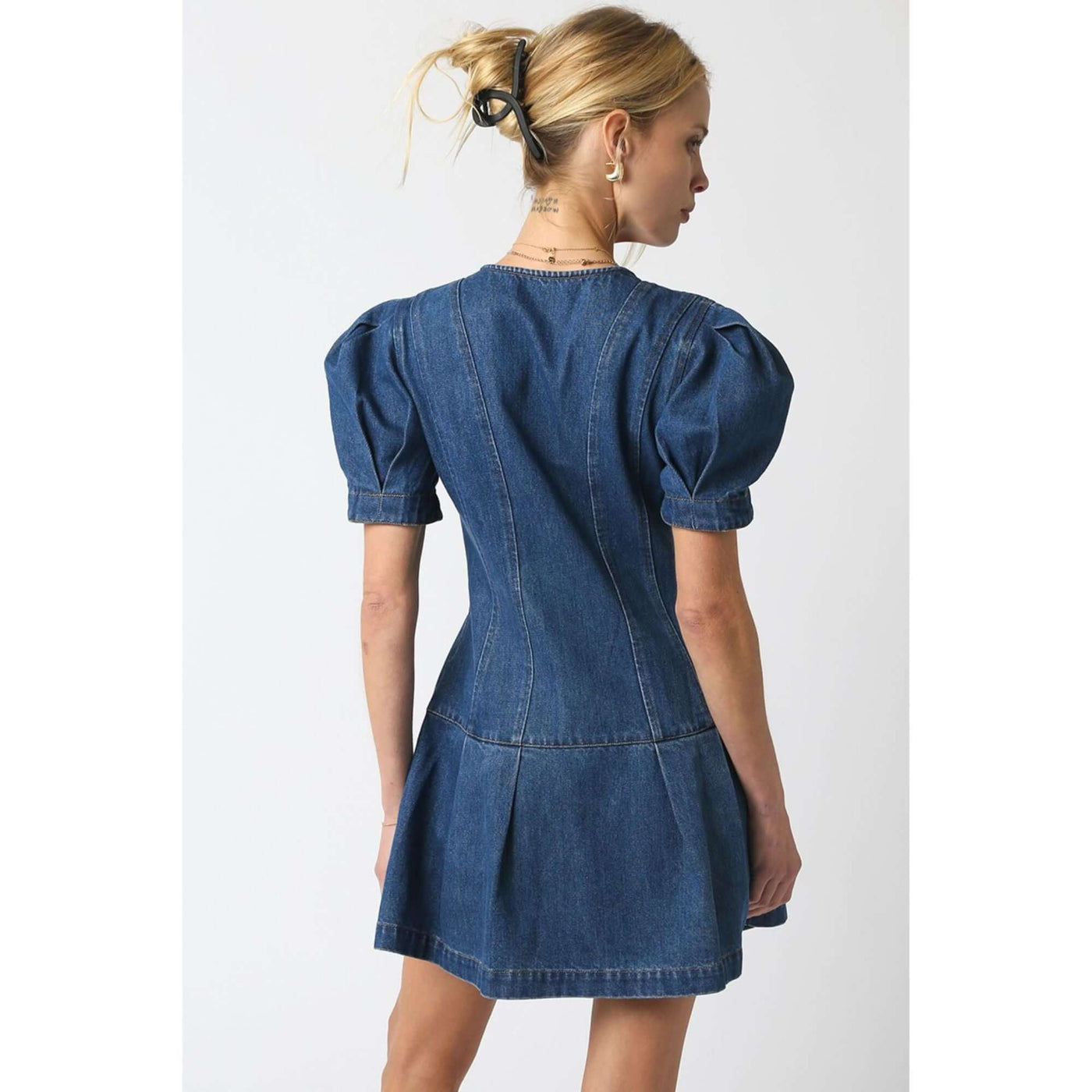 olivaceous denim dress Juliet Denim Dress Denim / L