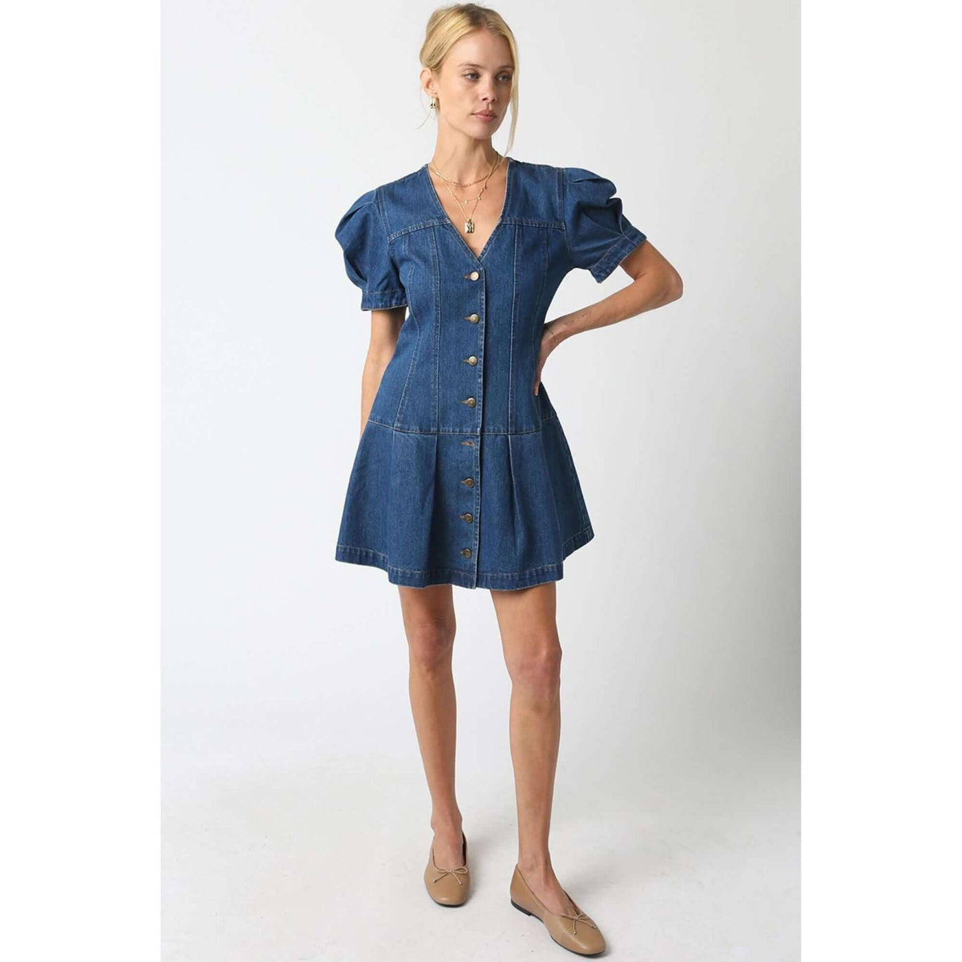 Juliet Denim Dress Denim / L