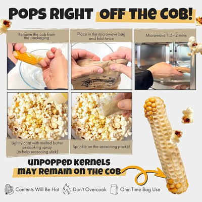 Popcorn on The Cob - Poppin' Cobs