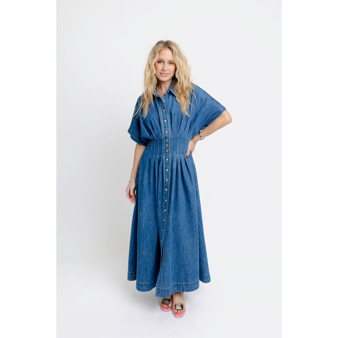denim shirt maxi dress – Reed's Embrace casual elegance with Sexy see-through sequin summer Size:SZ 4 romper ONLY IT 44