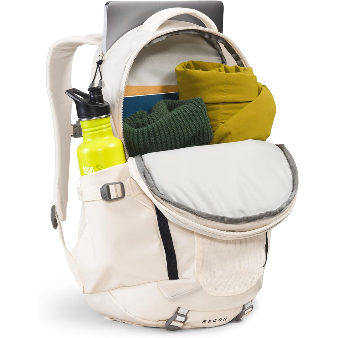 mens north face recon backpack green yellow The North Face Recon Backpack - duck green/new taupe green