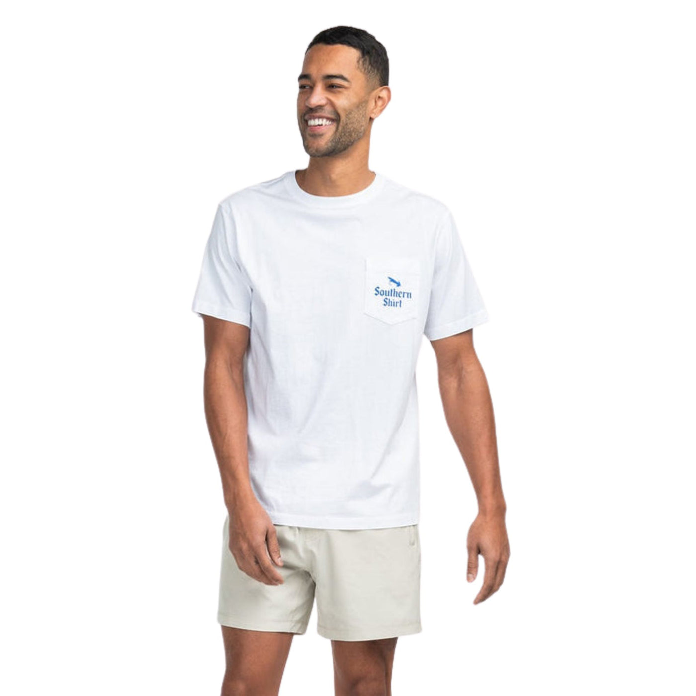 Southern Brewed Tee - Bright White